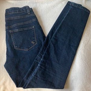 Karaoke Seamstress Buttoned Skinny Jeans - 30 in